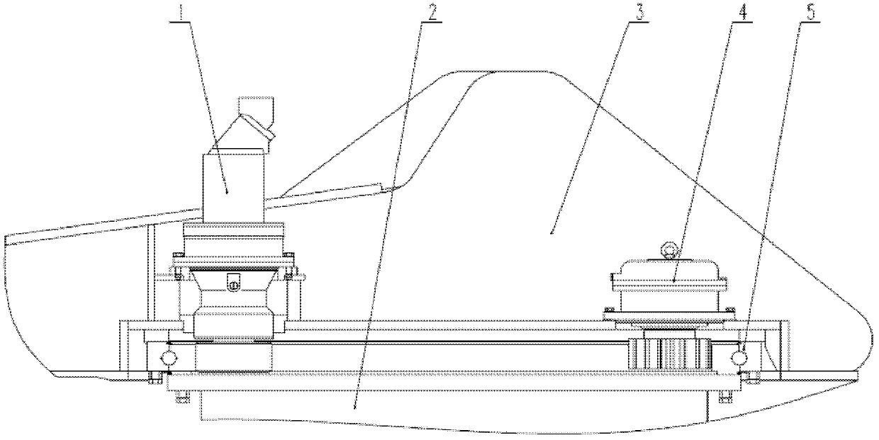 Method and device for braking revolution of upper car of rotary drilling rig