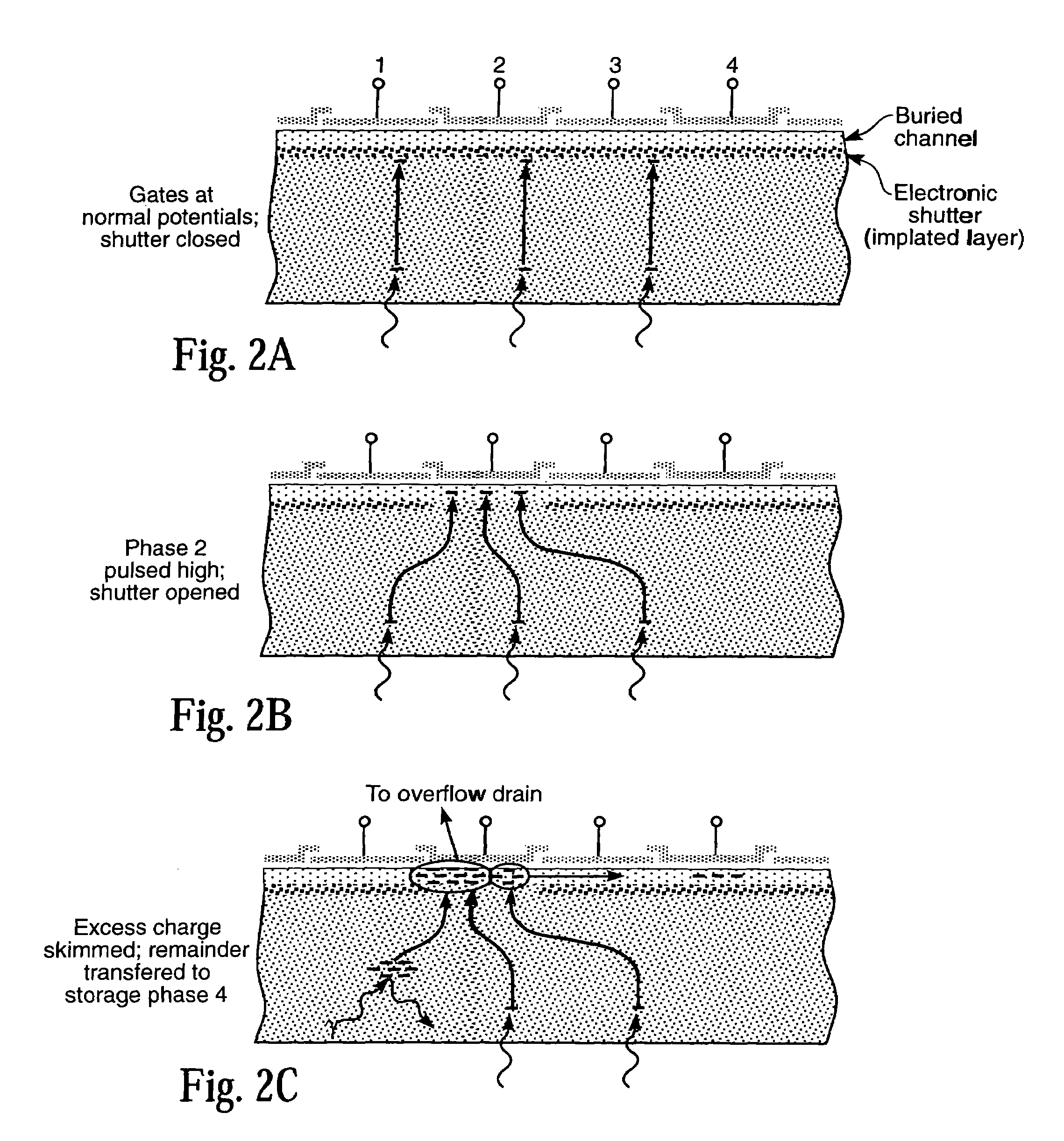 Image sensor with reduced sensitivity to gamma rays