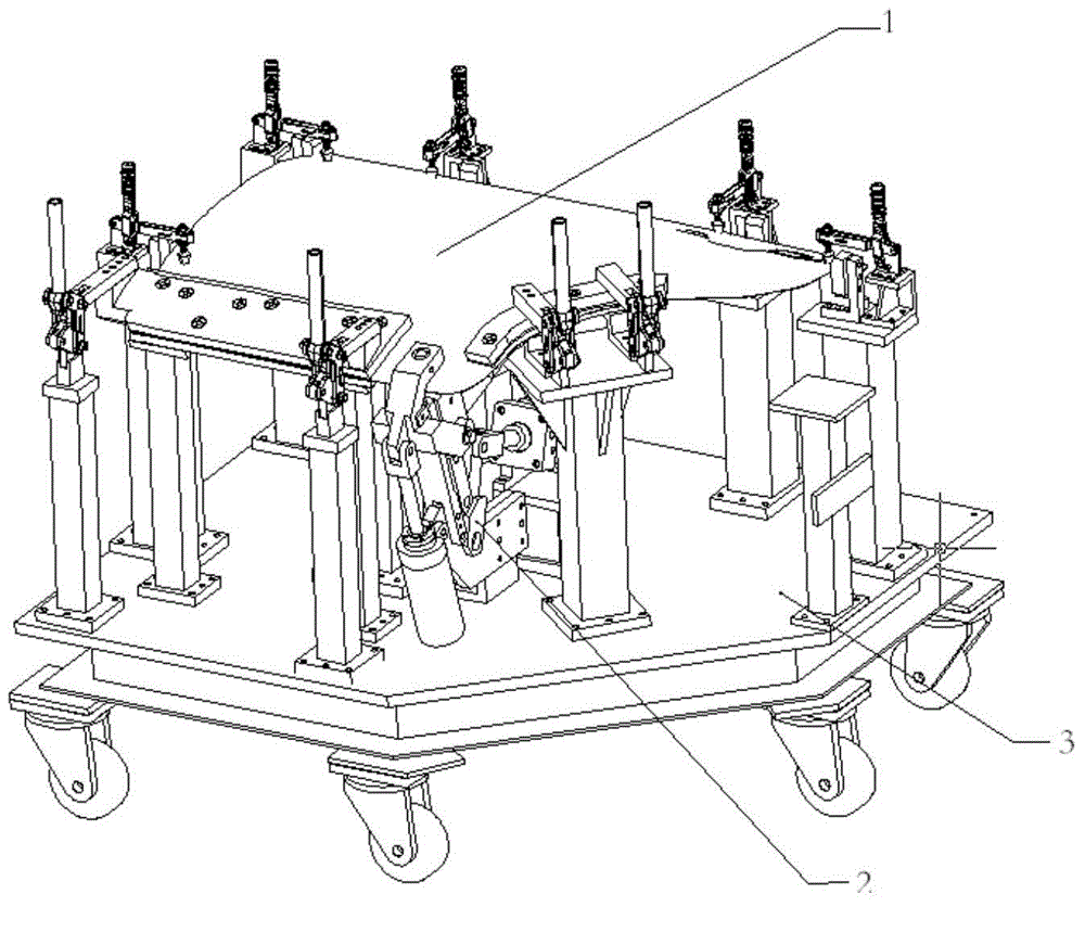 Pneumatic punching mechanism