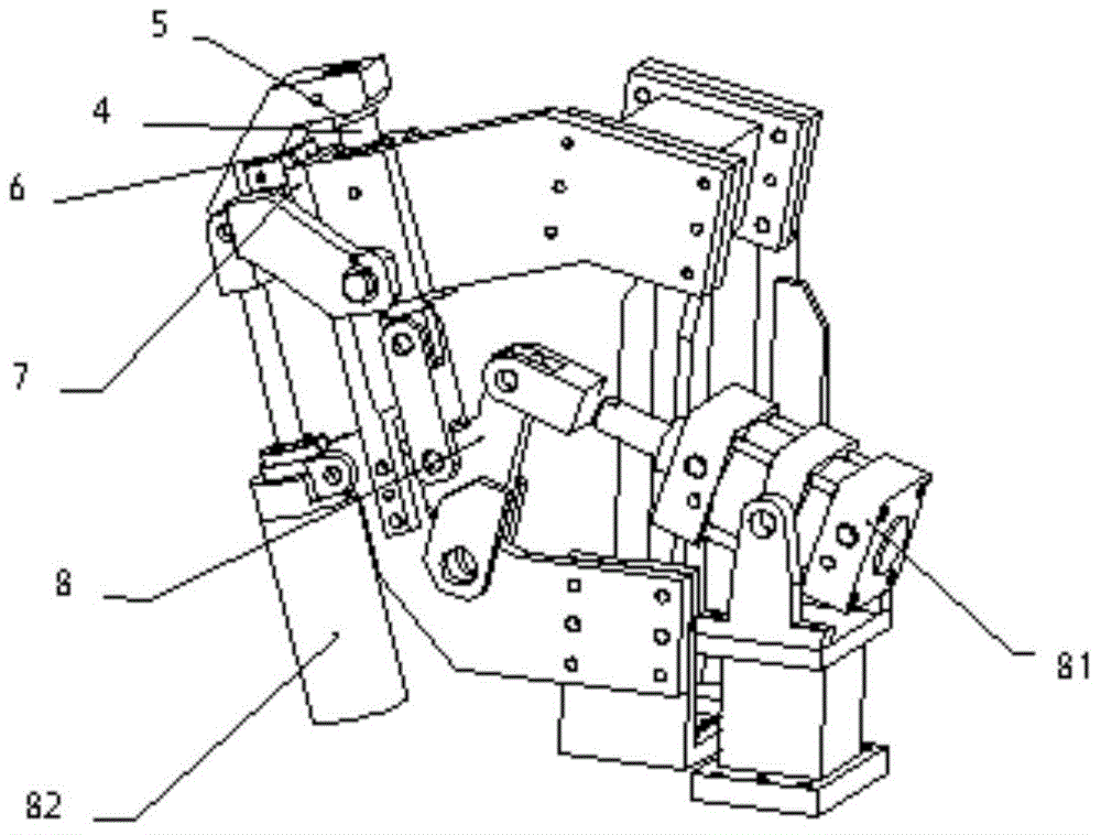 Pneumatic punching mechanism