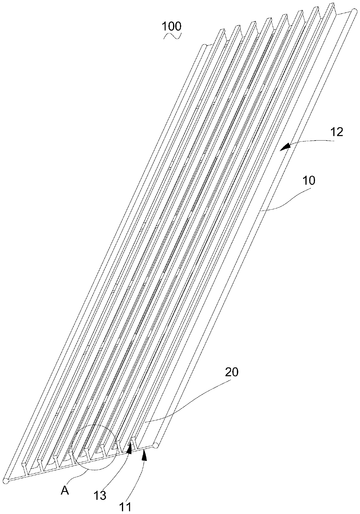 Air outlet grid and electric heater provided with air outlet grid