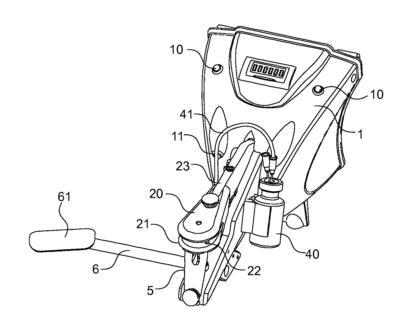 Device for inoculating a veterinary product into a poultry bird's wing