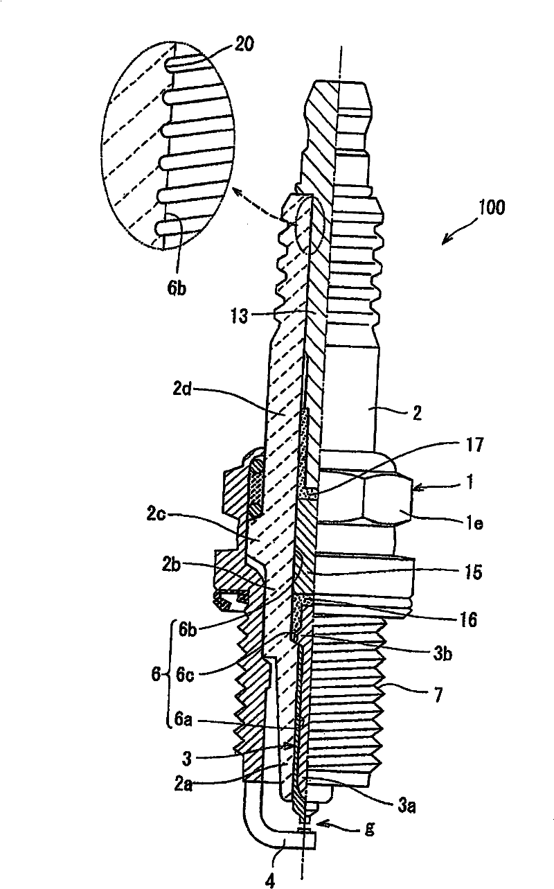 Insulator for spark plug, and method for manufacturing spark plug