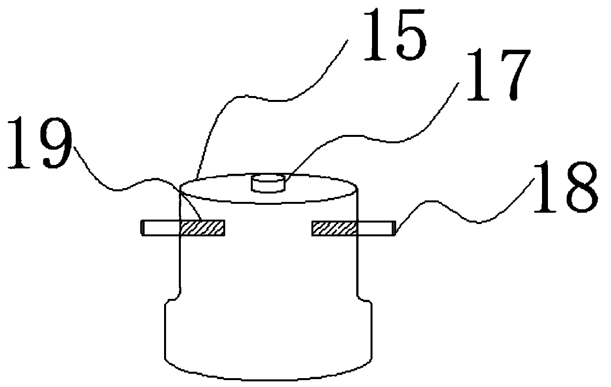 A conveniently installed automobile brake disc structure