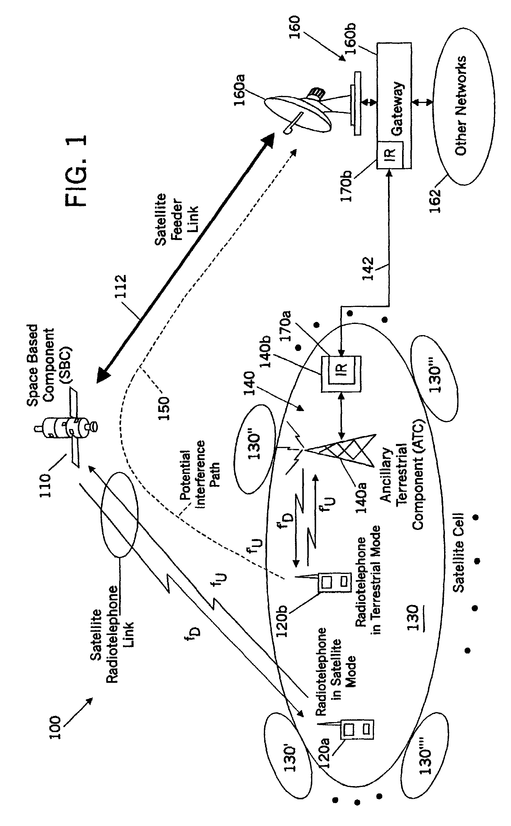 Systems and methods for terrestrial reuse of cellular satellite frequency spectrum in a time-division duplex and/or frequency-division duplex mode