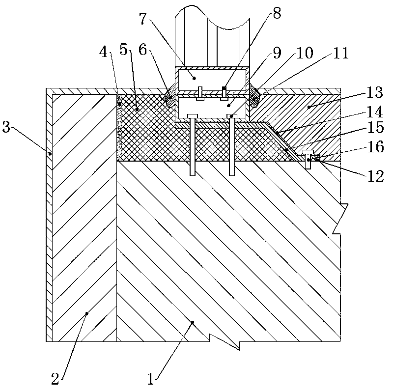 A kind of window insulation installation structure and installation method thereof