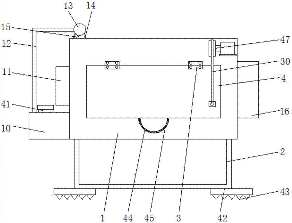 Evenly-dye dyeing device for textile