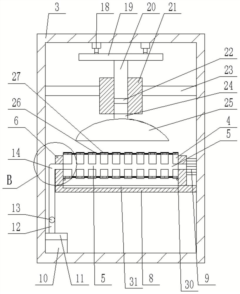 Electrolytic copper foil drying device