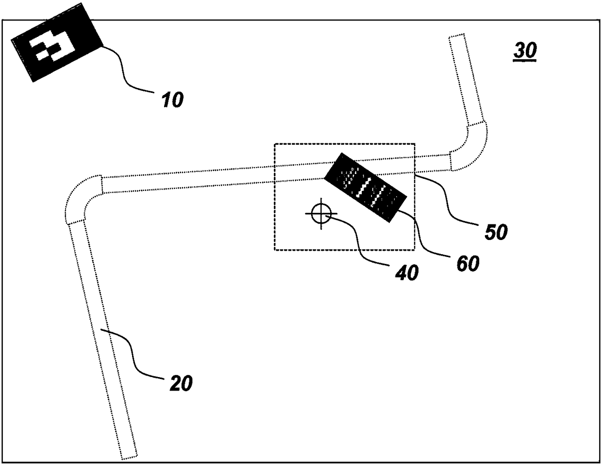 Near field maneuvering for ar-devices using image tracking