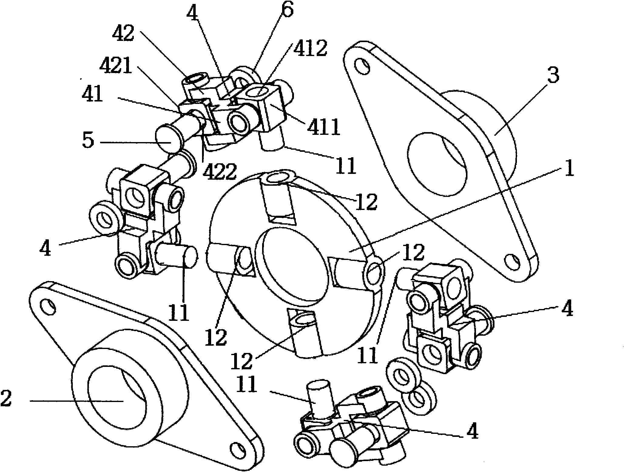 Universal orthogonal coupling