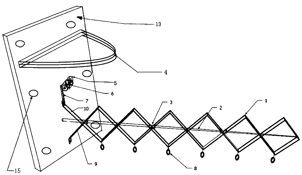 Full-automatic outdoor clothes drying rack