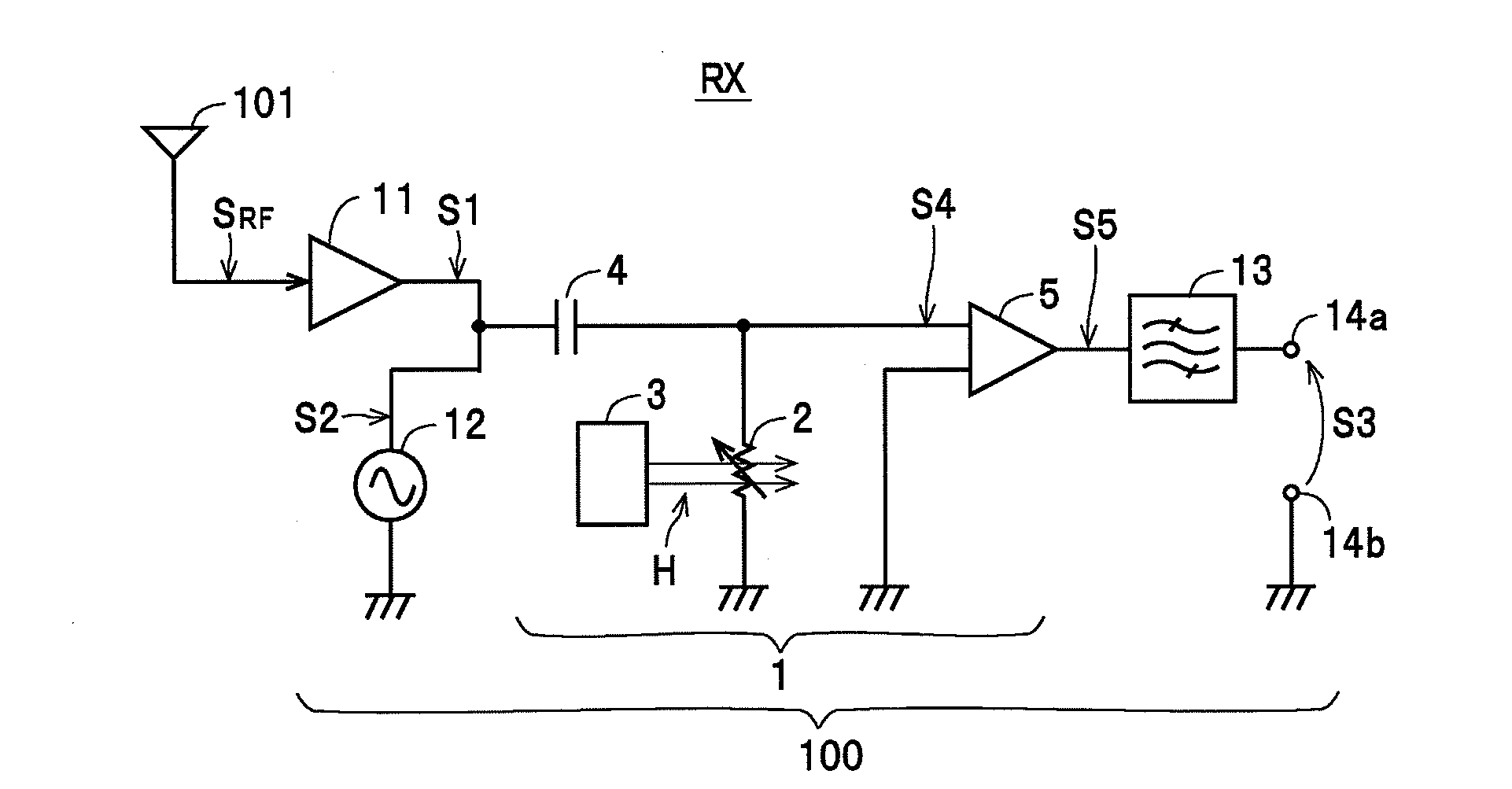 Mixer and frequency converting apparatus