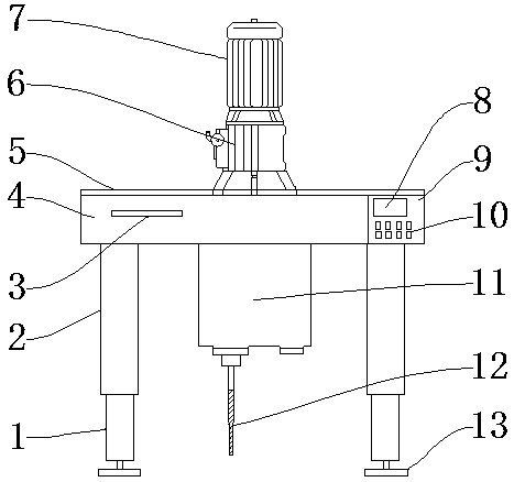 A Highly Intelligent Adjustable Exploration Drill