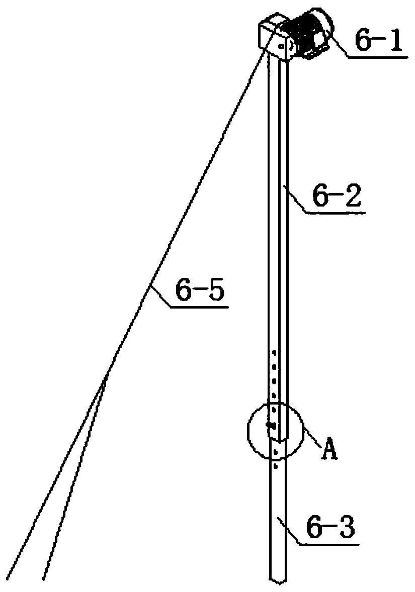 Operation hanging basket for bolted connection of reinforced concrete composite beam sections based on bridge girder erection machine