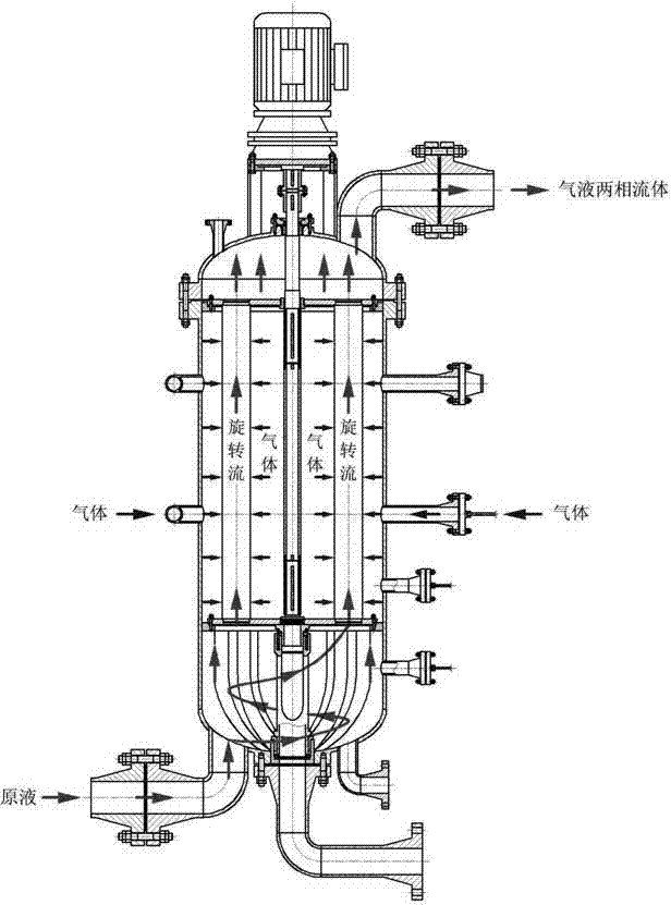 Squirrel-cage type self-rinsing micro-bubble generator