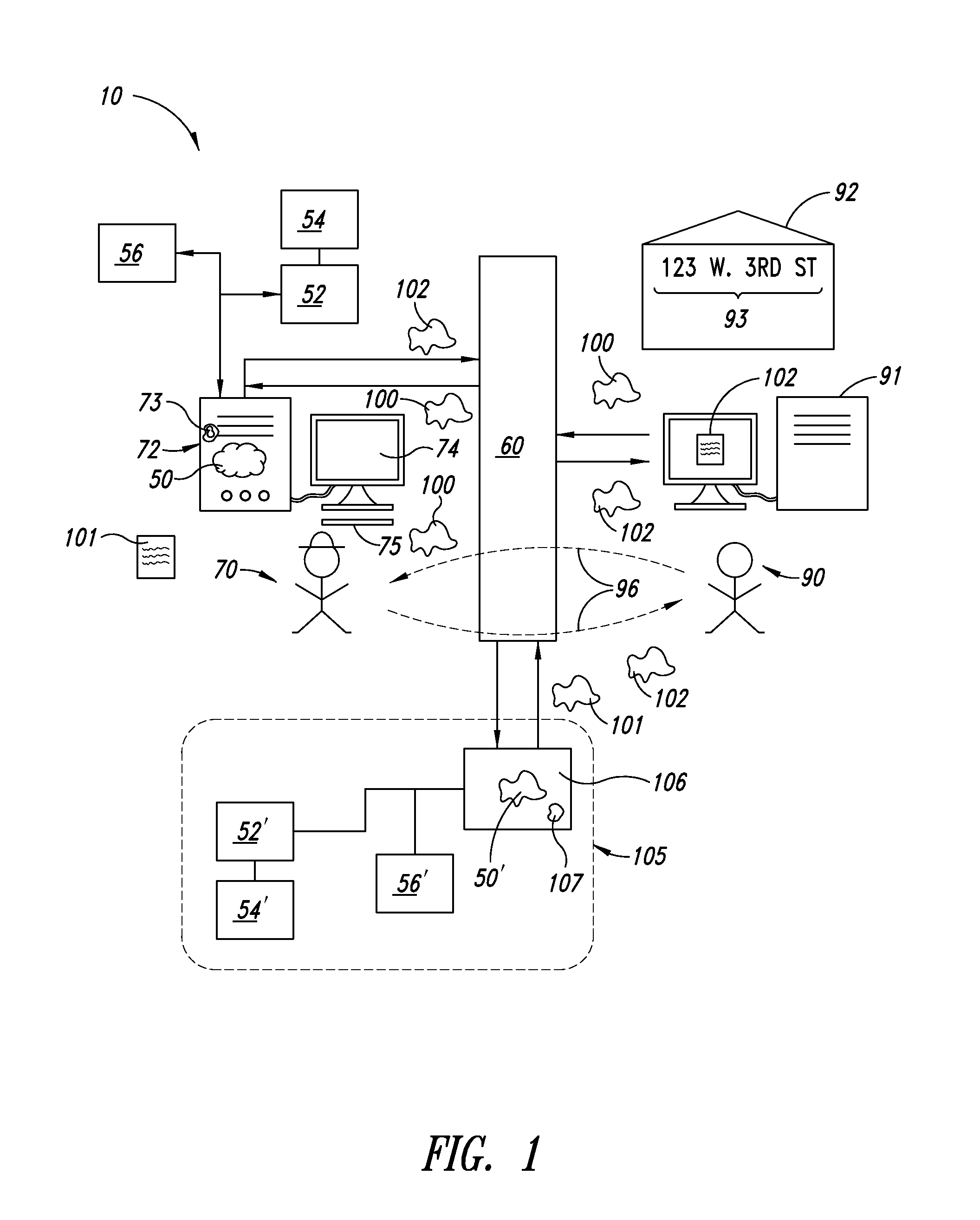 Aerial roof estimation system and method