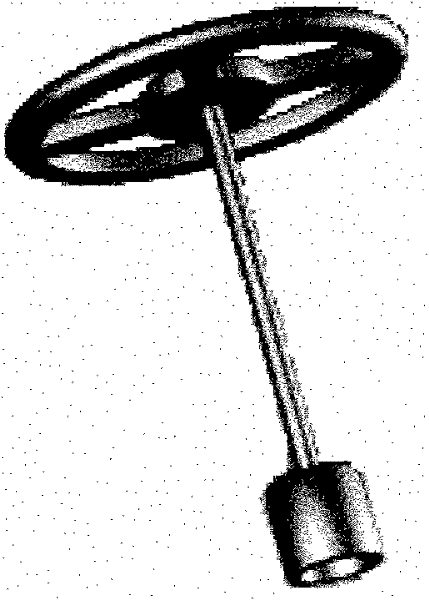 Artificial-titanium auditory ossicle