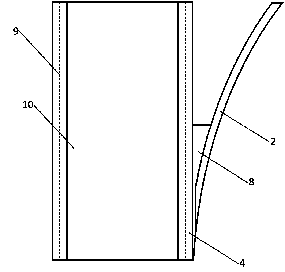 Low-temperature composite storage tank for launch vehicle with triangular sandwich wall and its processing method