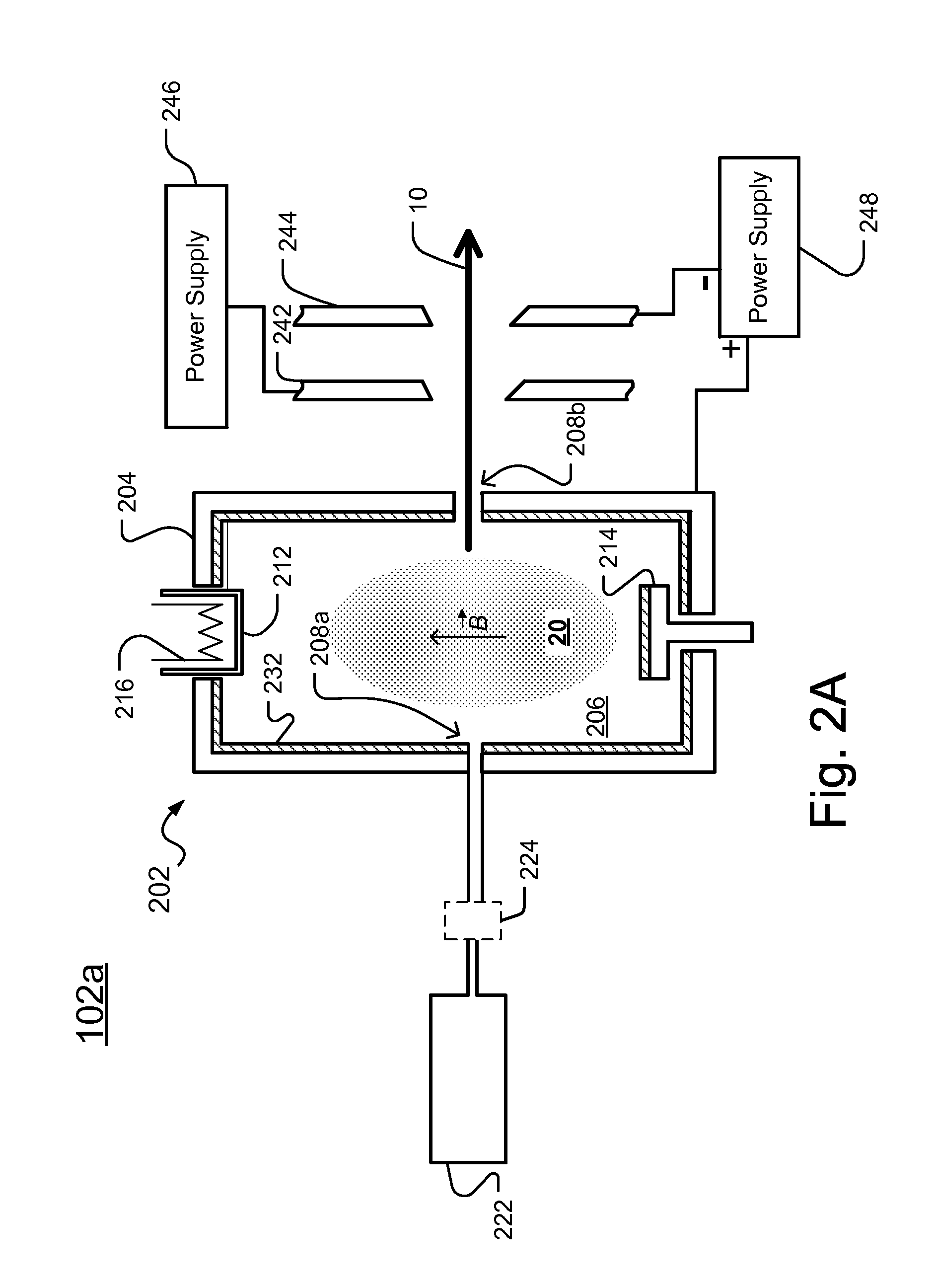 Technique for ion implanting a target