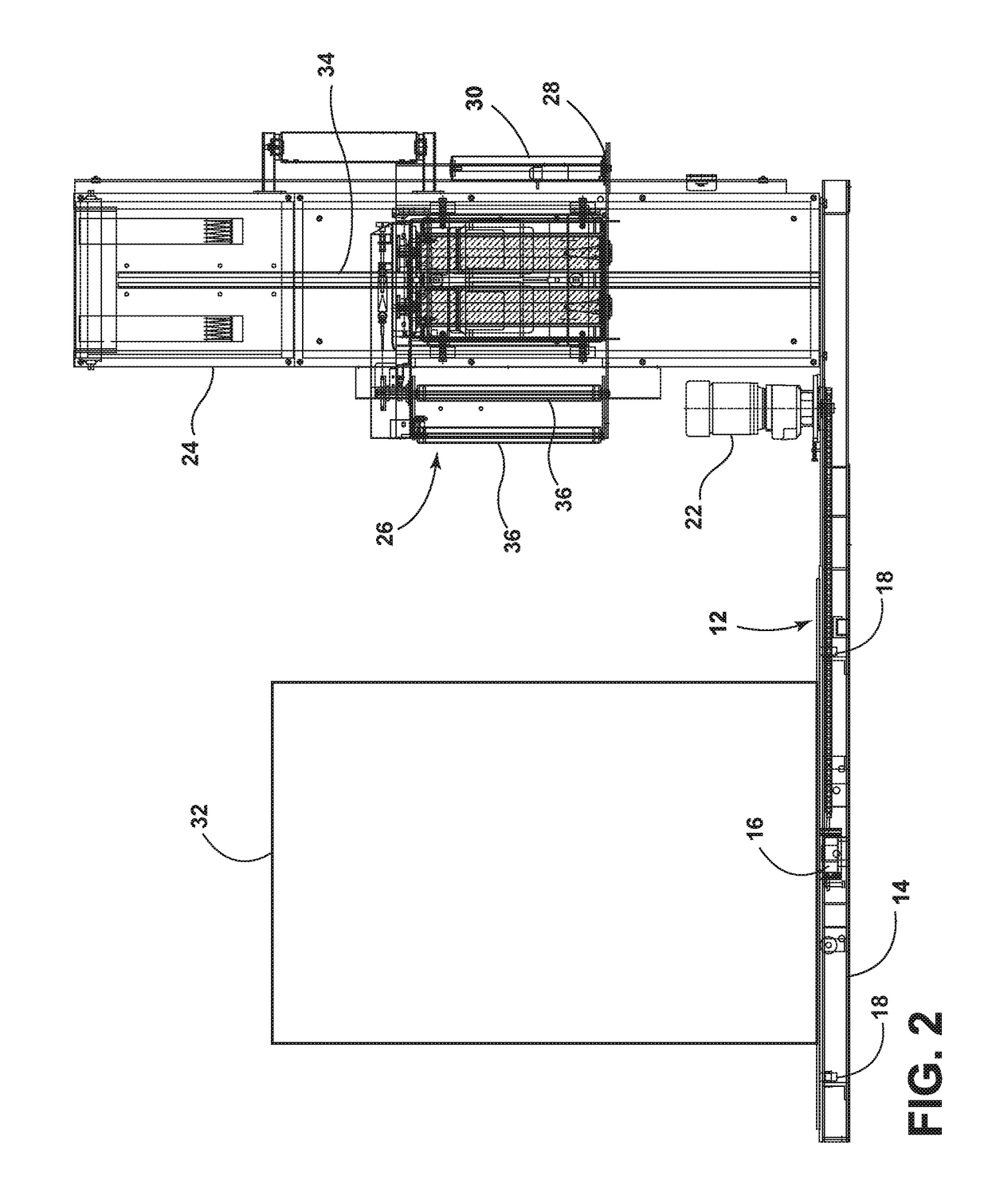System and method of applying stretch film to a load
