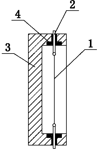 Method for detecting residual stress for high-molecular injection molding processing