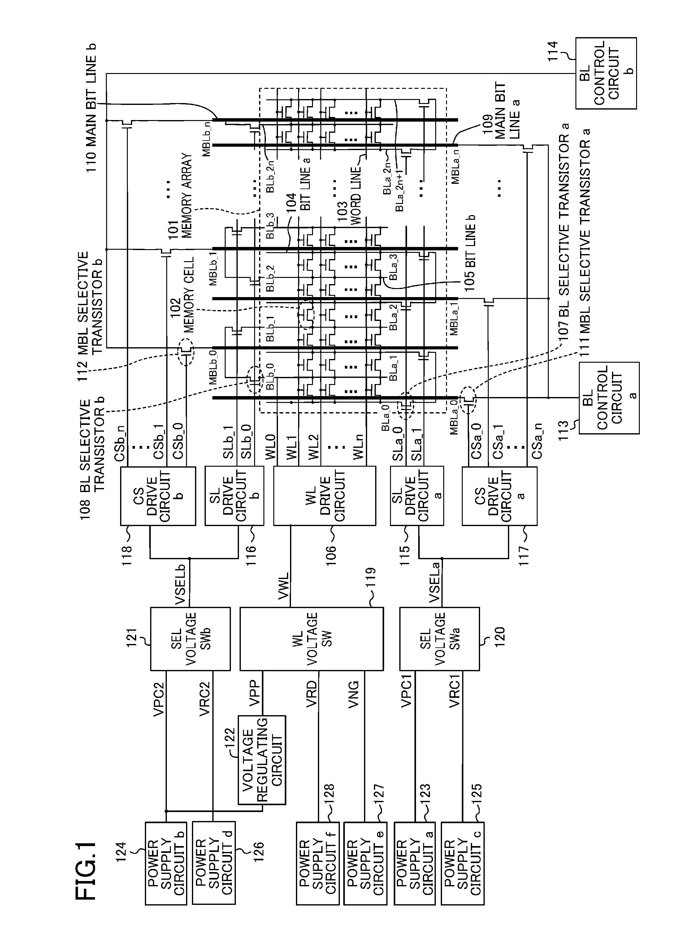 Nonvolatile semiconductor memory device