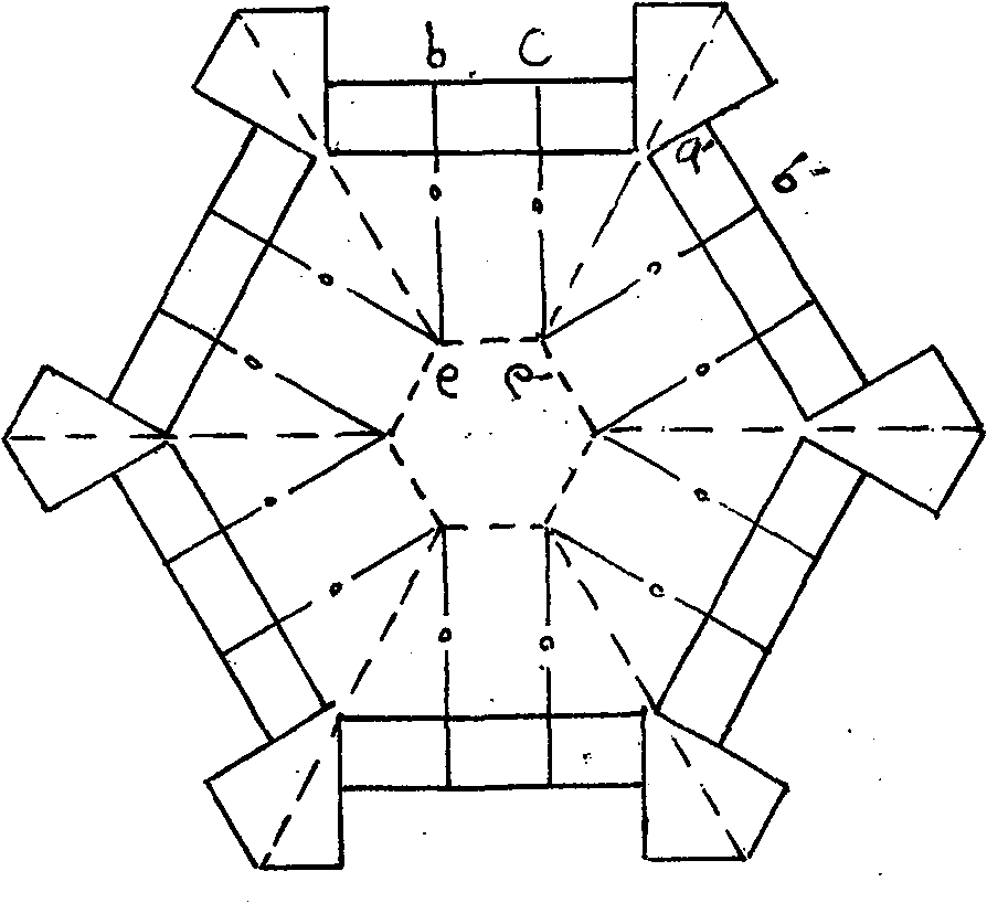 Making method of polygonal paper box