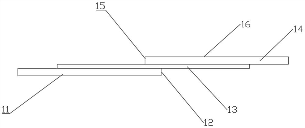 Overlapping method of sliced ​​cells