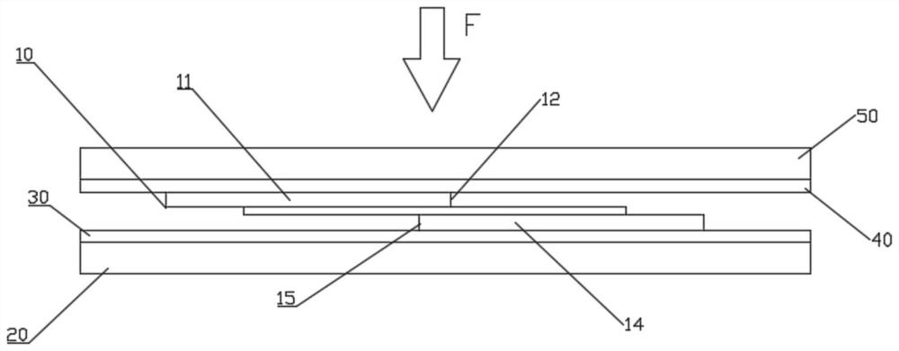 Overlapping method of sliced ​​cells