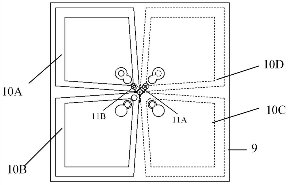 A tri-band common aperture fusion antenna, fusion method and communication equipment