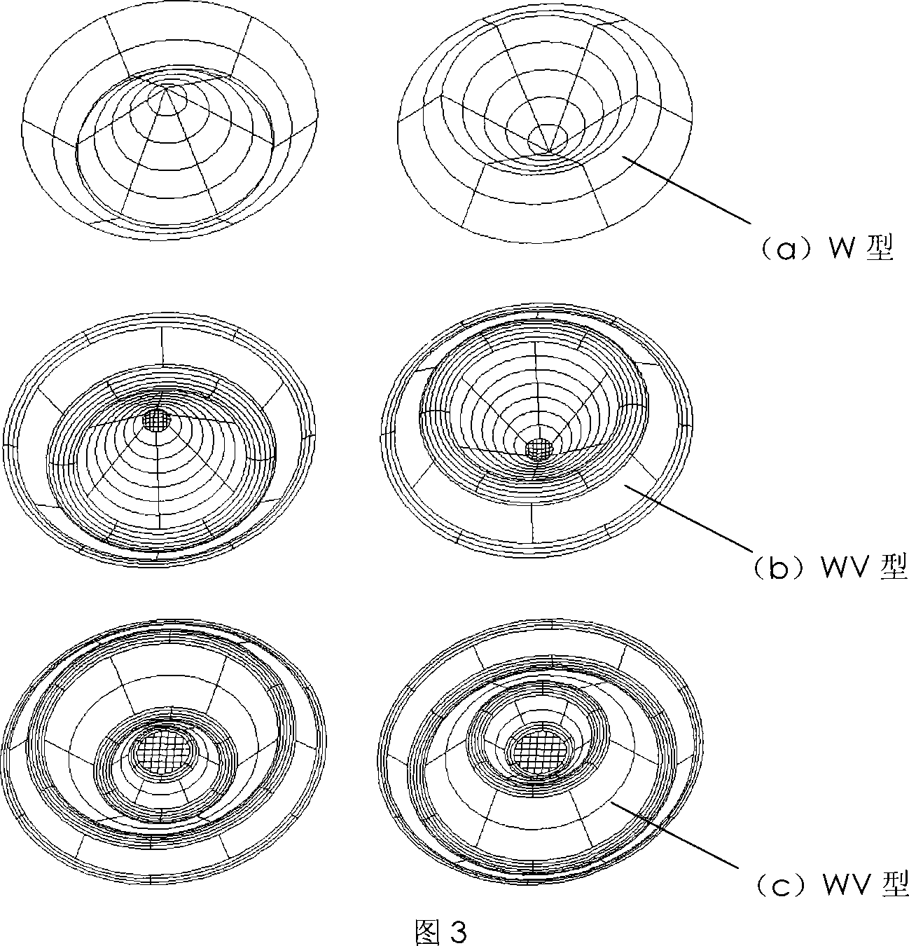 Disc type core-layer sandwich plate and its uses