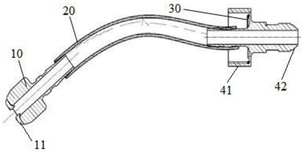 Flexible oil extractor and unmanned aerial vehicle with same