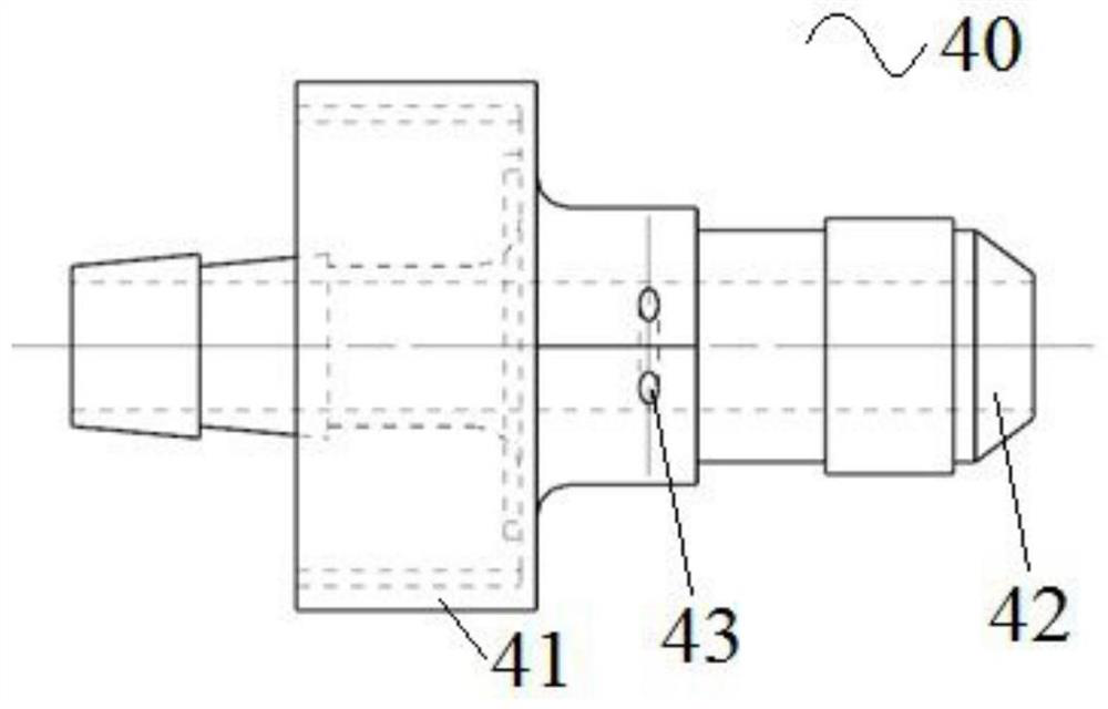 Flexible oil extractor and unmanned aerial vehicle with same