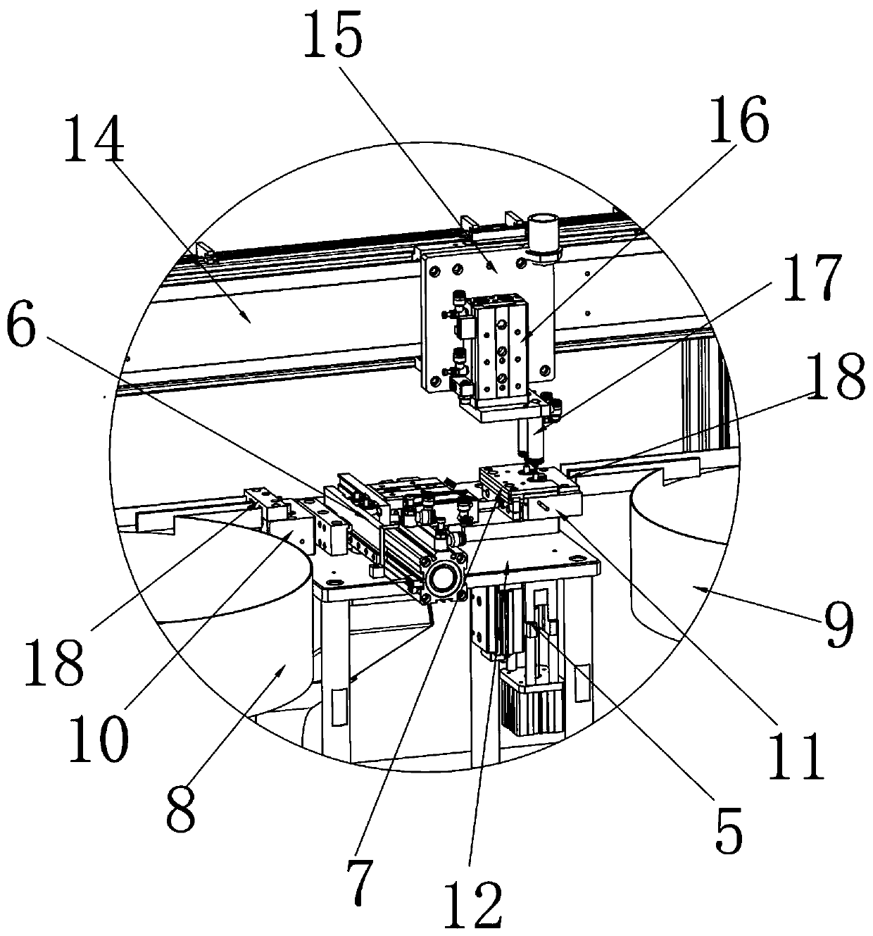 mouse 3d wheel assembly machine