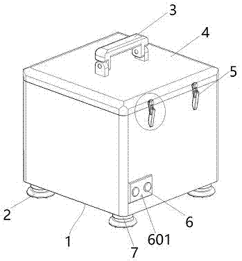 Water sample collecting device for sewage treatment
