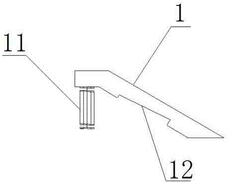 Rigidity anti-swing positioning device for container