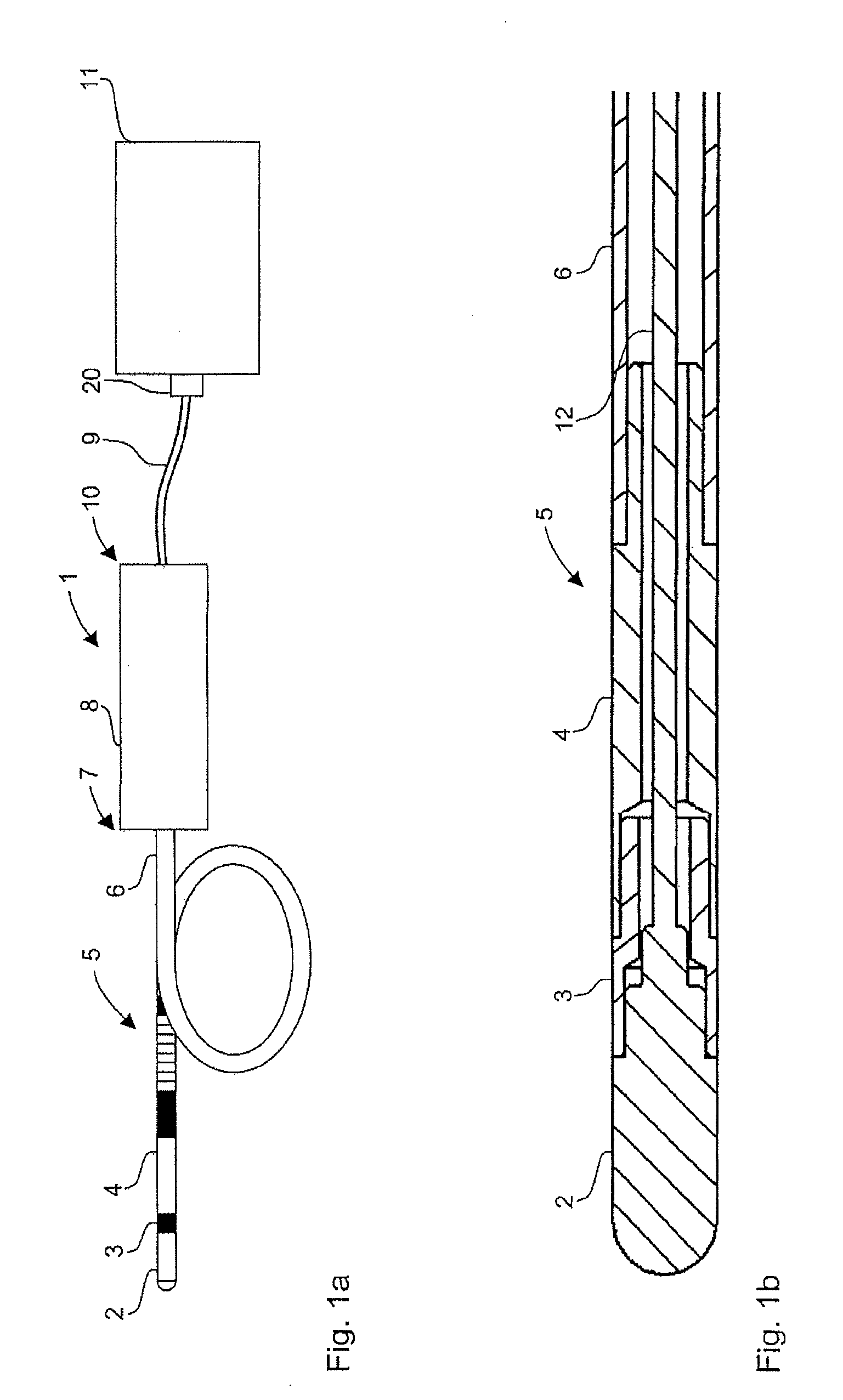Flexible application device for the high-frequency treatment of biological tissue