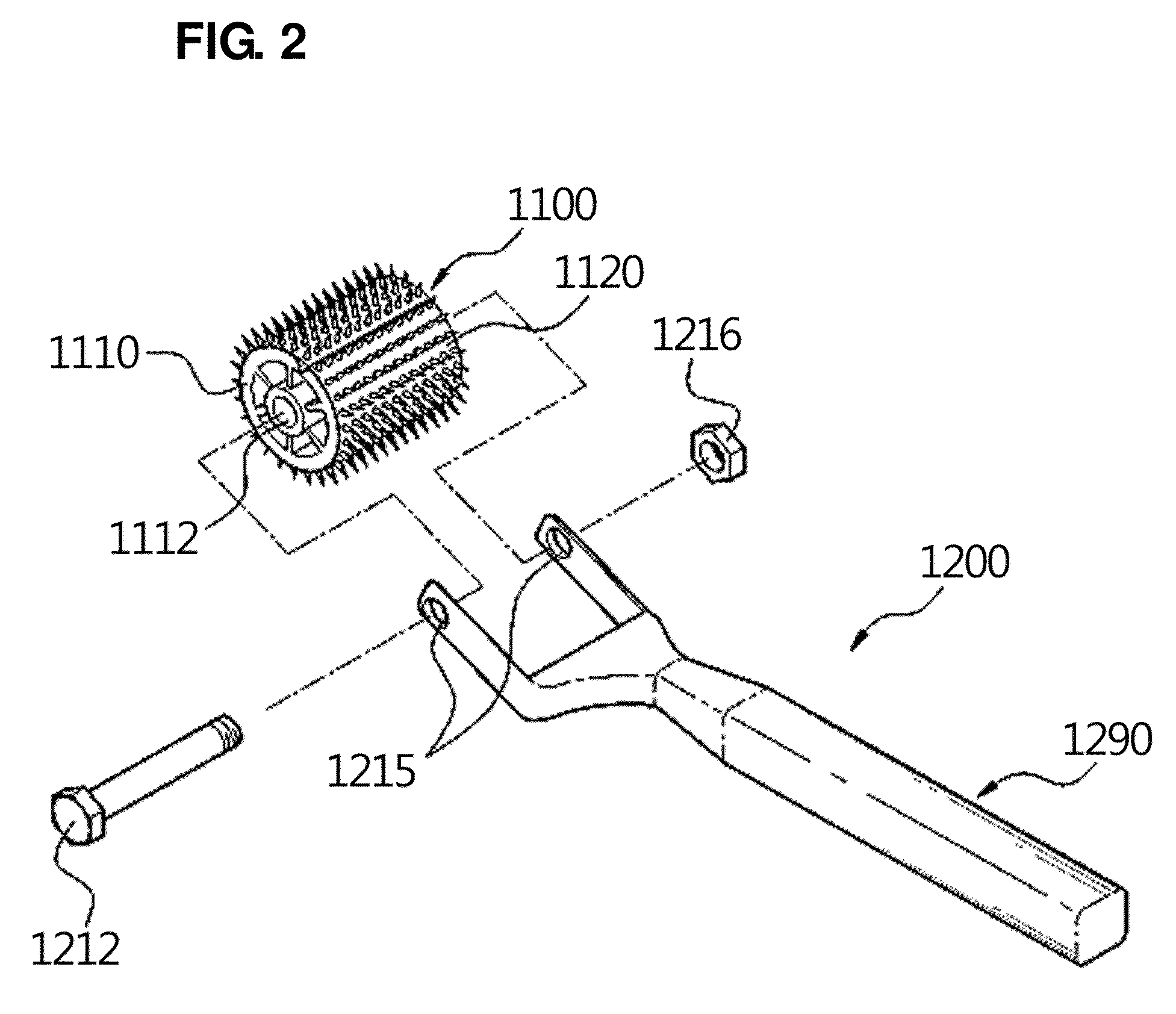 Microneedle roller and stamp adapted to enable the replacement of microneedles