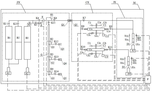 Device and method for evaluating seepage performance of oil-displacing agent