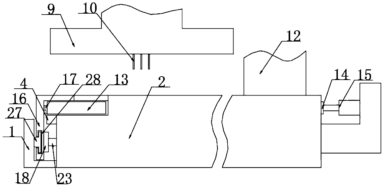 Automatic tapping tool for joint connecting plate