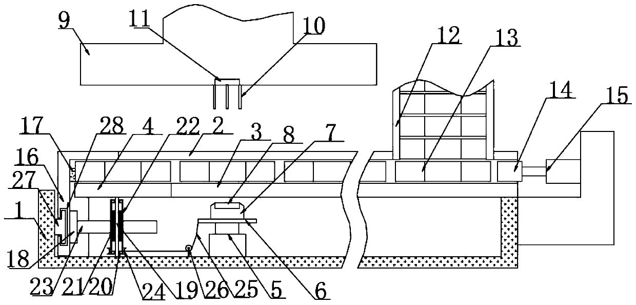 Automatic tapping tool for joint connecting plate