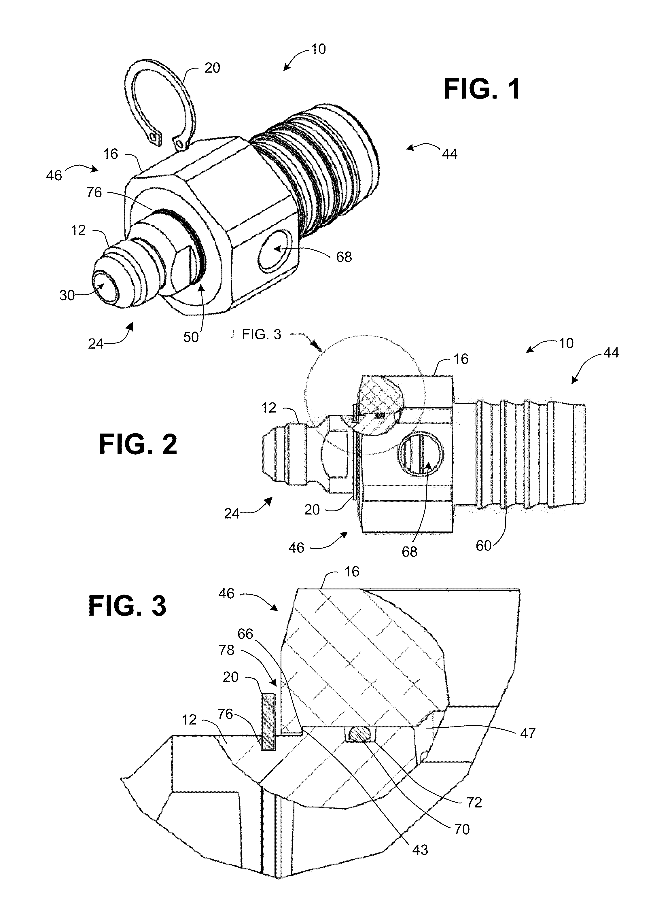 Hose-in-hose termination fitting