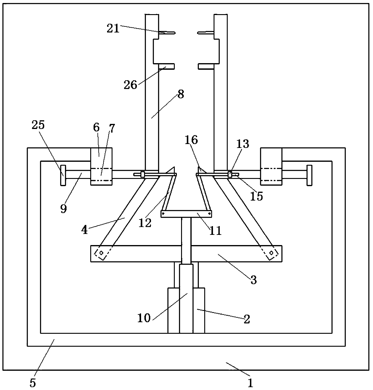 Chip fixing device