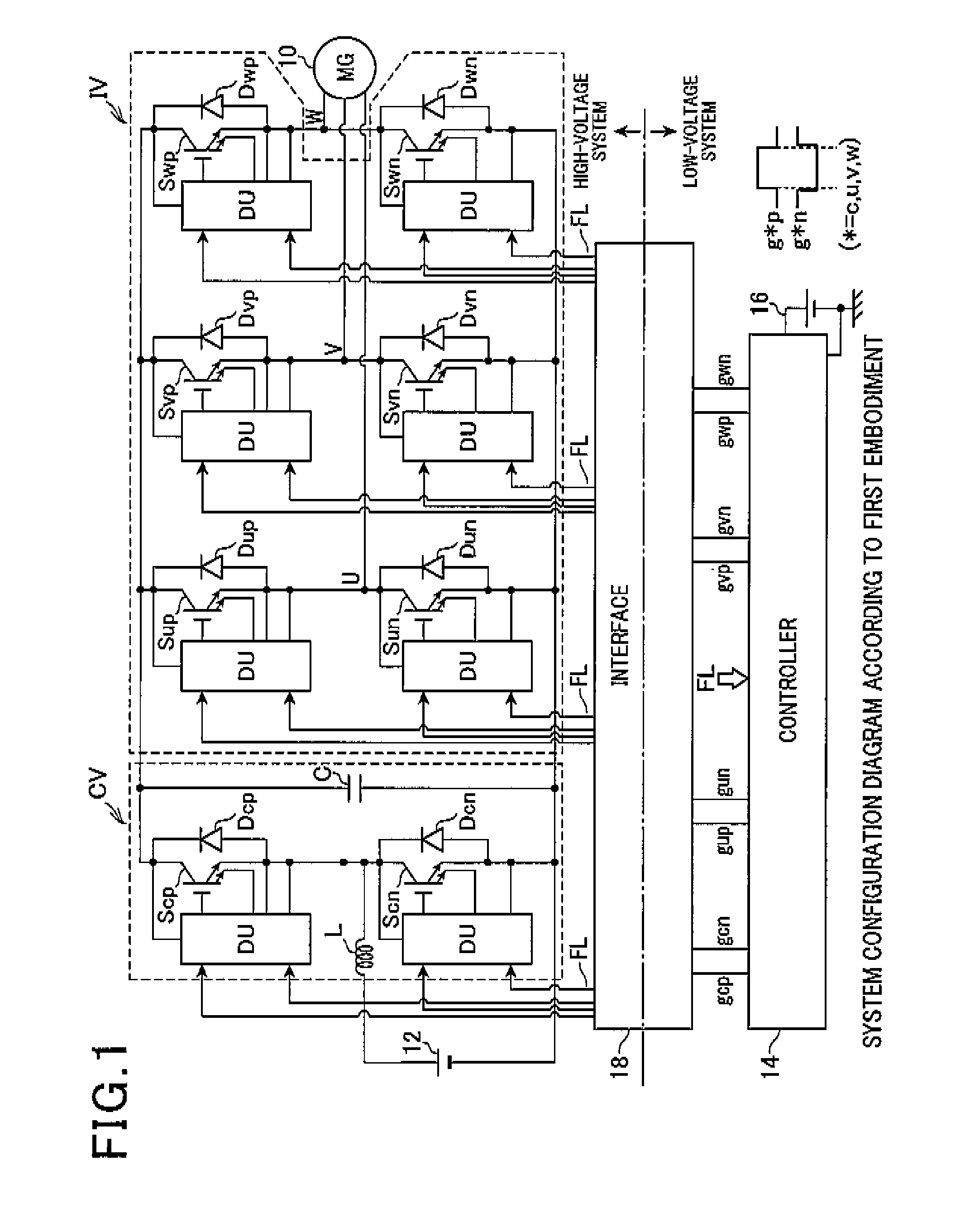 Drive unit for switching element and method thereof