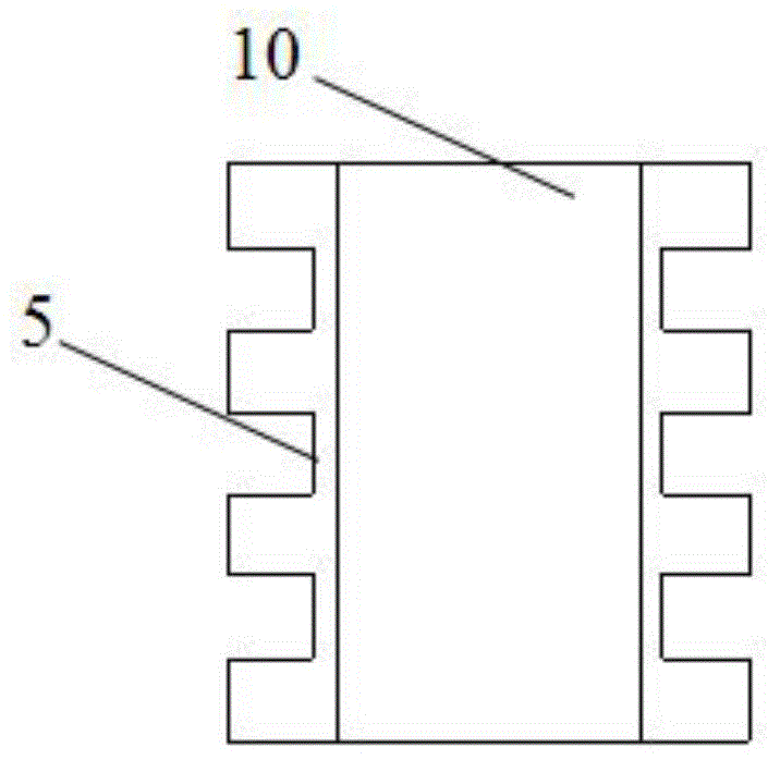 Plastic electrode tube for electroosmotic drainage method