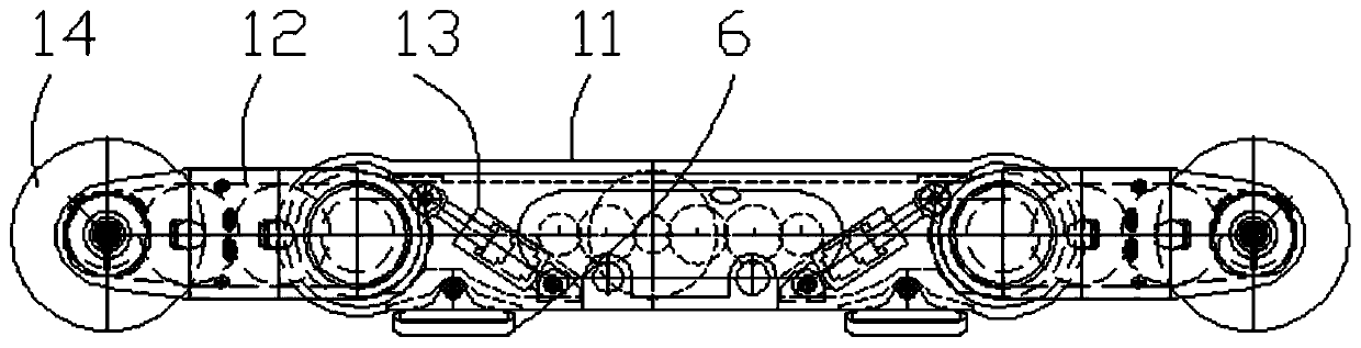 Single-motor and double-cutting-system thin seam coal mining machine