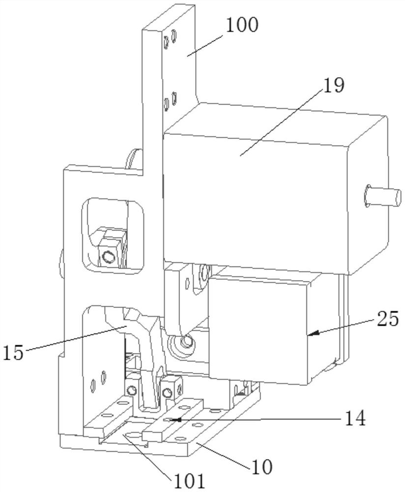 Bead feeding mechanism of bead embroidery machine and bead embroidery machine