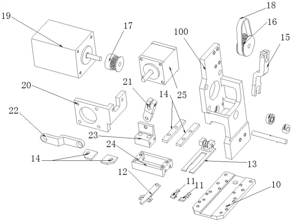 Bead feeding mechanism of bead embroidery machine and bead embroidery machine