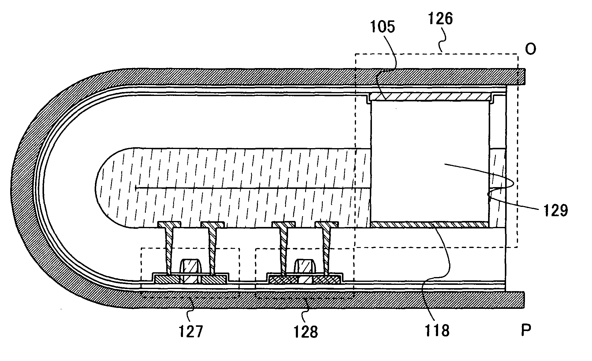 Method for manufacturing a micro-electro-mechanical device with a folded substrate
