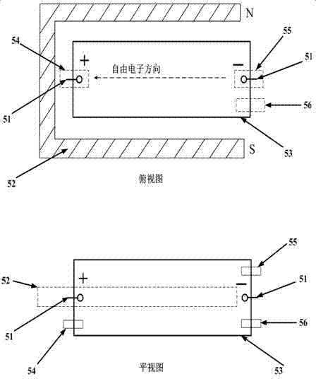 A treatment system for removing anionic surfactants in domestic wastewater